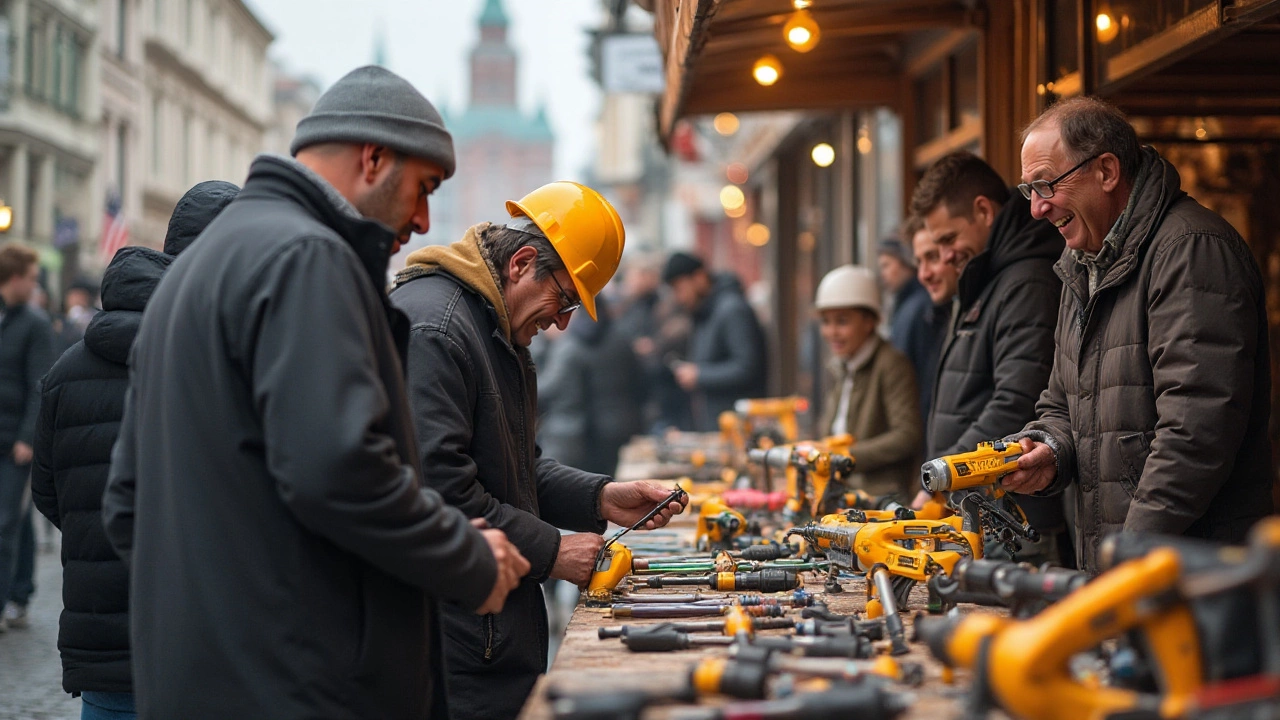 Основные инструменты в наборе