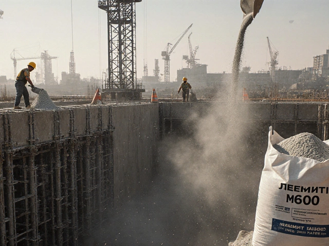 Для чего используется цемент М600: где и почему его применяют