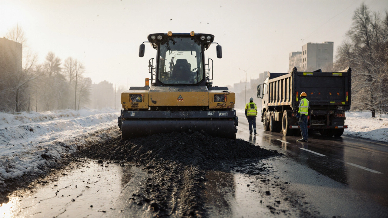 Какая техника нужна для ремонта дорог: полный список машин и их задачи