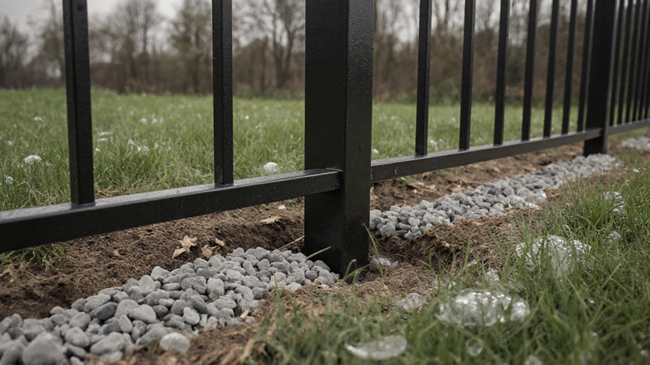 Нужно ли оставлять зазор между забором и землей? Ответы с практики