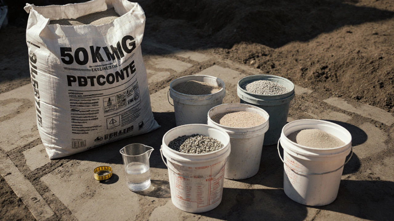 Сколько бетона получается из 50 кг цемента: точный расчет по пропорциям