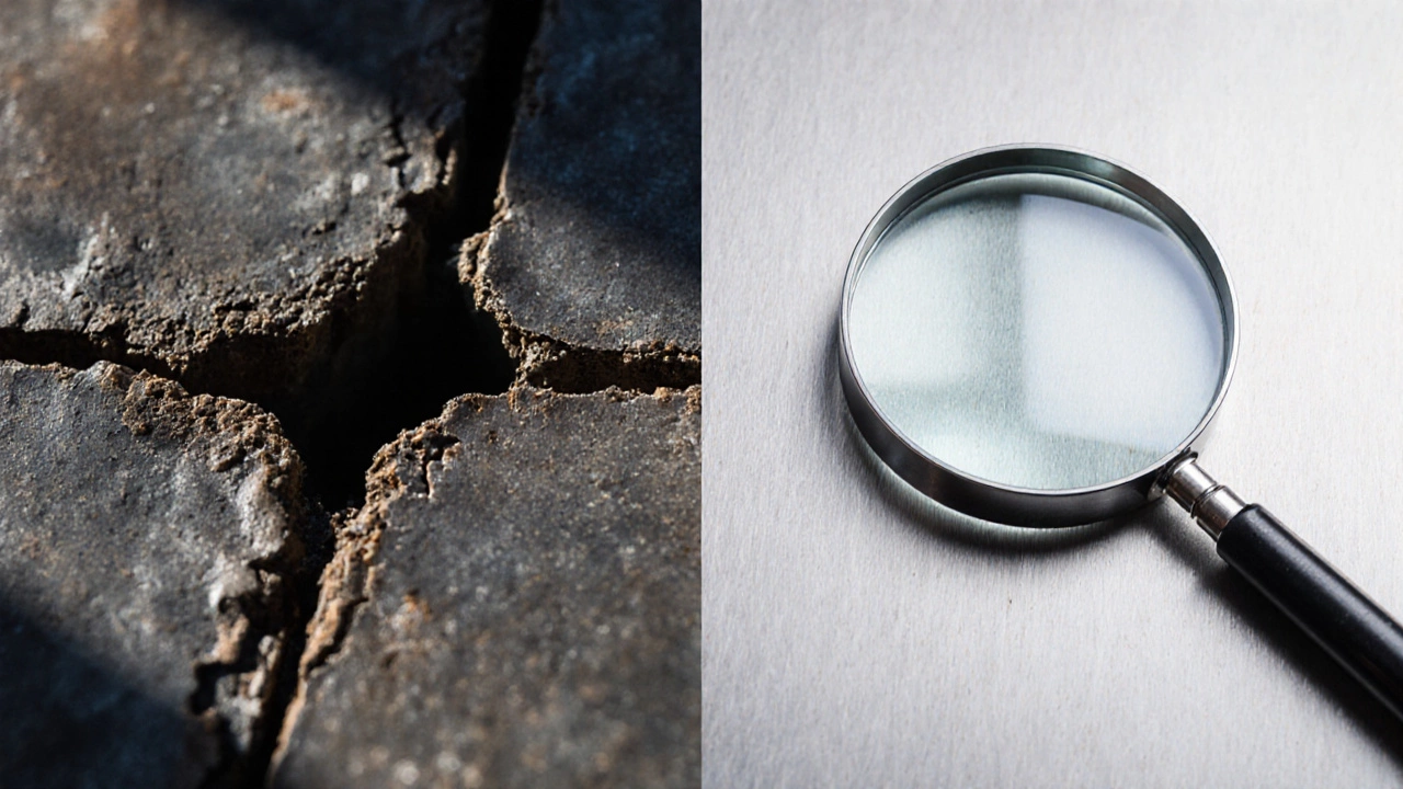 Сравнение плохого и качественного сварного шва: треснутый против идеально ровного соединения.