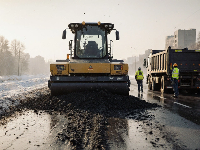 Какая техника нужна для ремонта дорог: полный список машин и их задачи