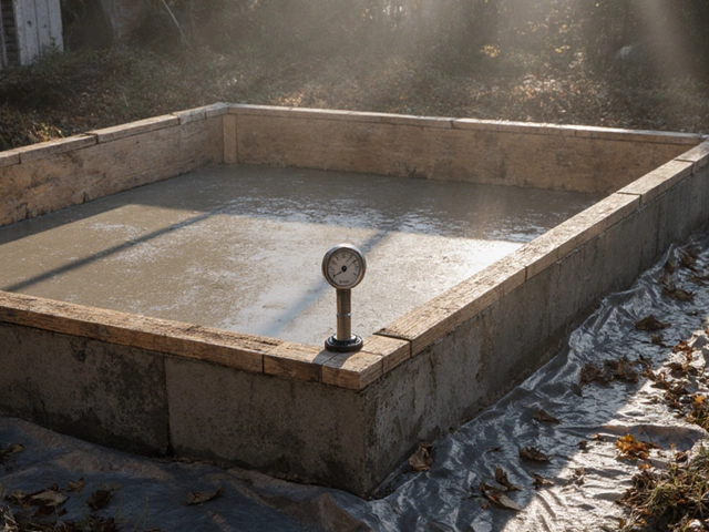 Сколько дней должна стоять опалубка после заливки бетона: сроки и советы