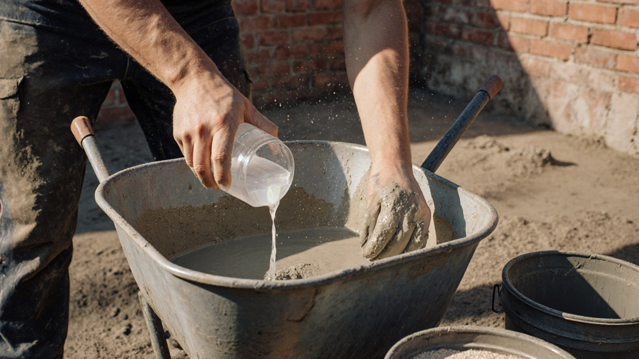 Зачем добавляют жидкое мыло в цементный раствор: эффект, дозировка и риски