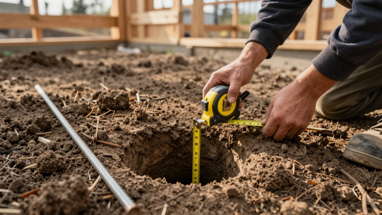 Сколько бетона нужно на одно отверстие для столба: точный расчет по диаметру и глубине