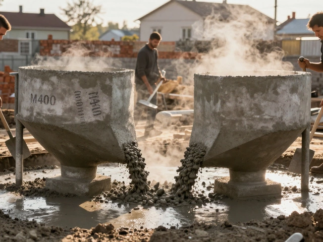 Какой цемент лучше: М400 или М500 - практическое сравнение для строительства