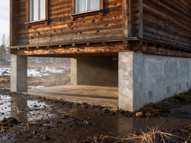 Что дает высокий фундамент: плюсы, минусы и когда он нужен