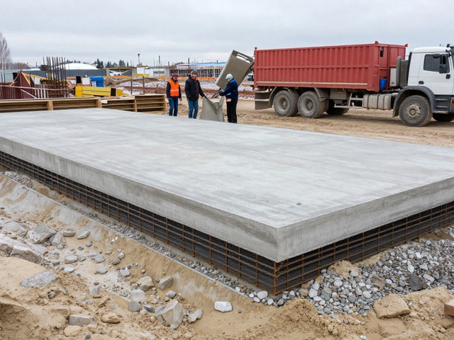 Какой толщины должна быть плита фундамента дома: расчет по типу грунта и нагрузке