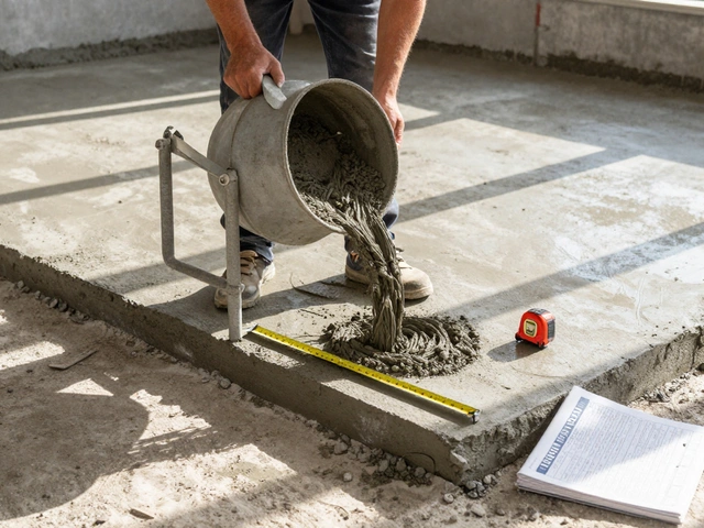 Сколько цемента нужно на 1 квадратный метр бетона: точный расчет по марке и толщине