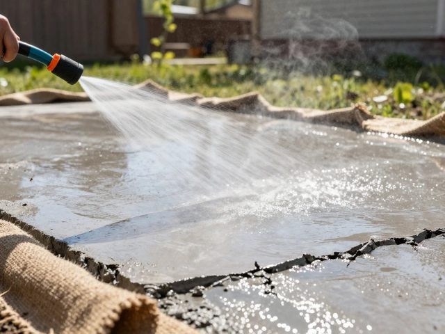 Сколько дней бетону нужна вода для правильного твердения