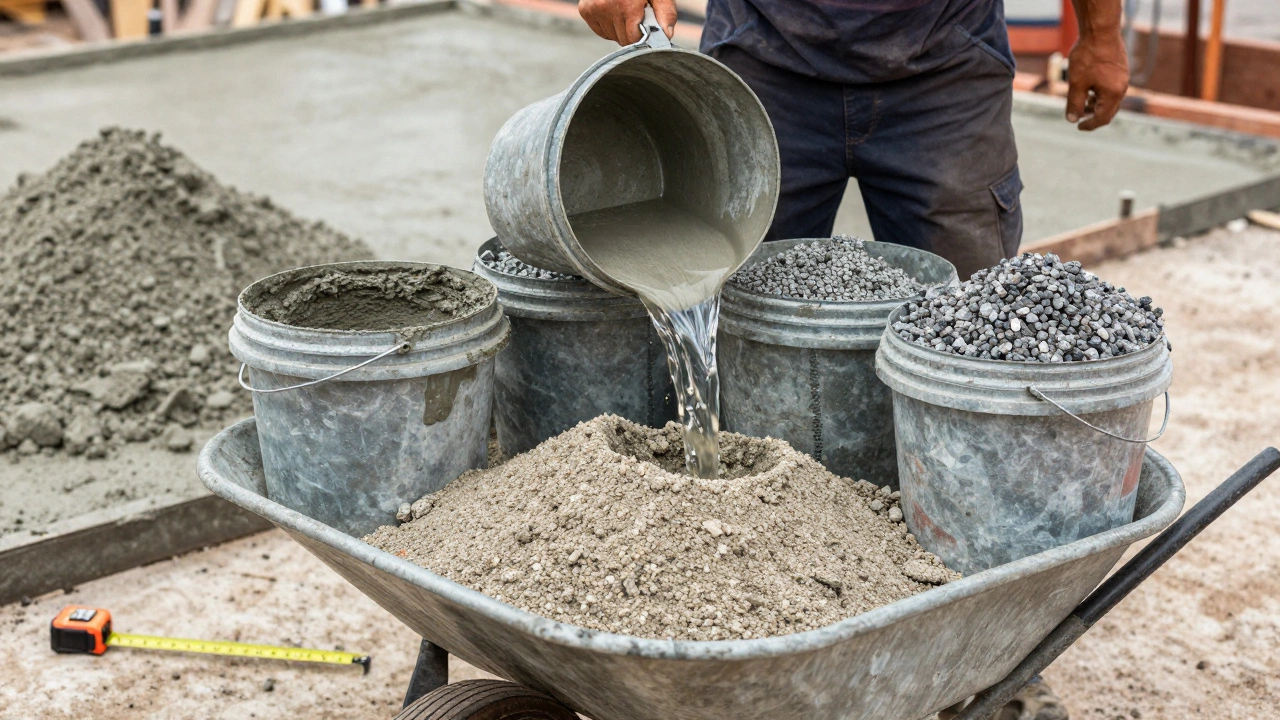 Какие пропорции для бетона: правильные соотношения цемента, песка и щебня
