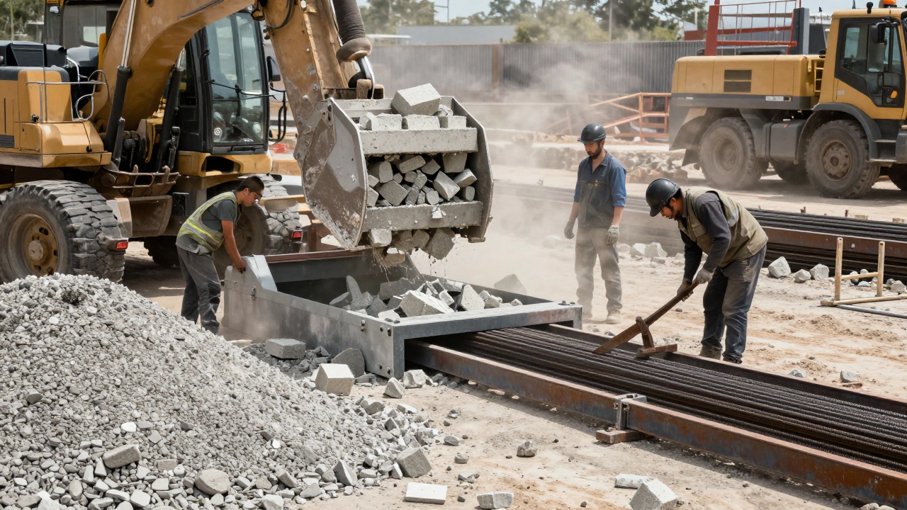 Можно ли превратить бетон в гравий? Разбор процесса и практические варианты