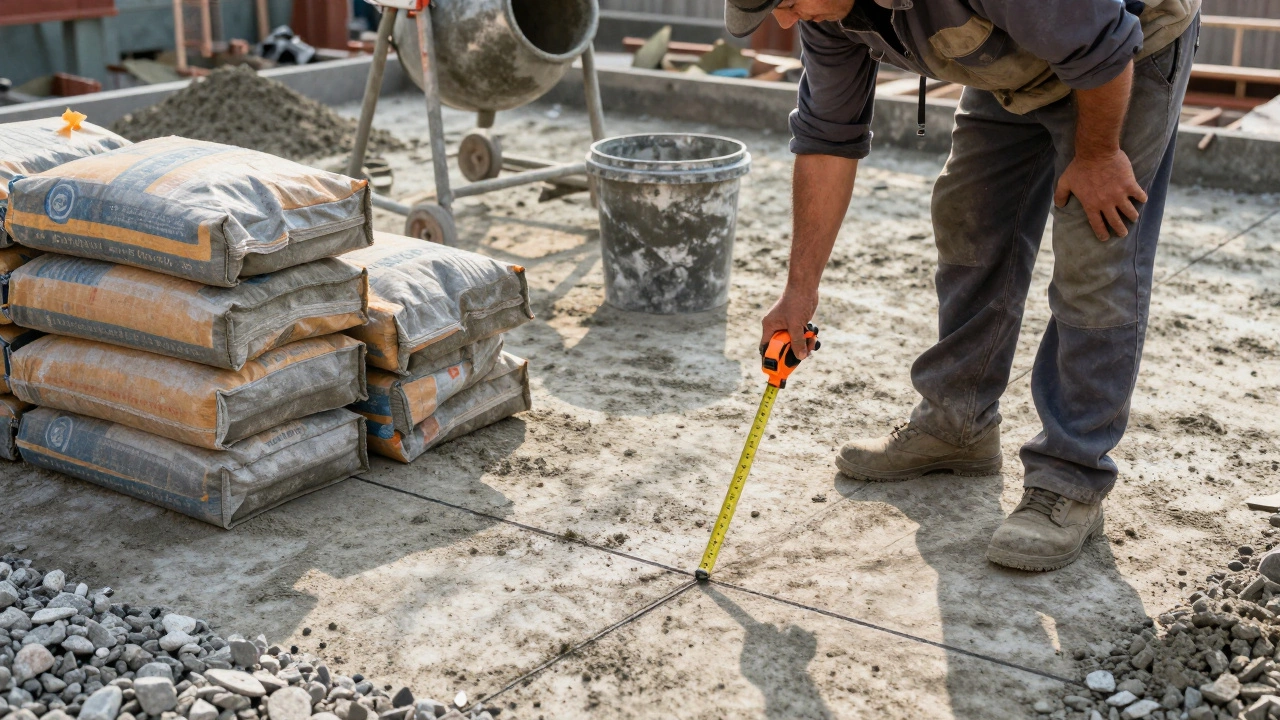 Сколько цемента нужно на 15 квадратных метров для стяжки или фундамента?