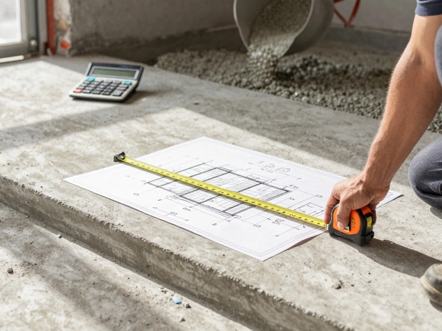 Как рассчитать количество бетона для заливки пола: простая формула и примеры