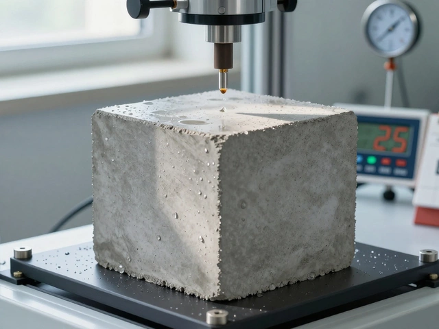 Когда бетон набирает 100% прочности? Время и условия набора прочности