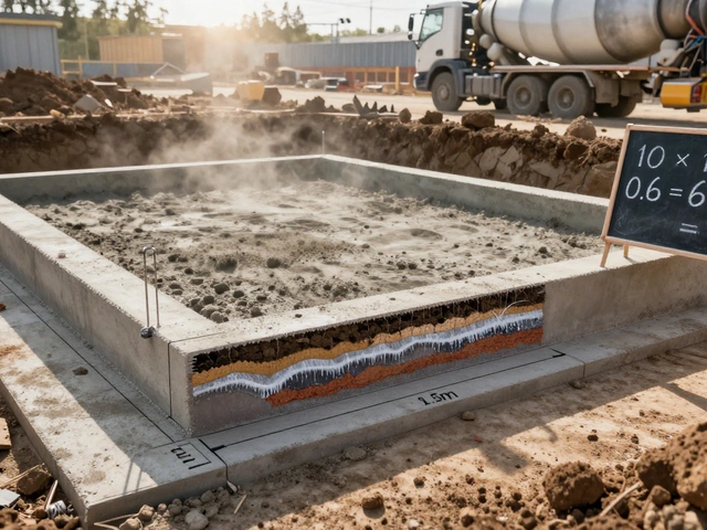 Сколько кубов бетона нужно на фундамент 10 на 10 метров?