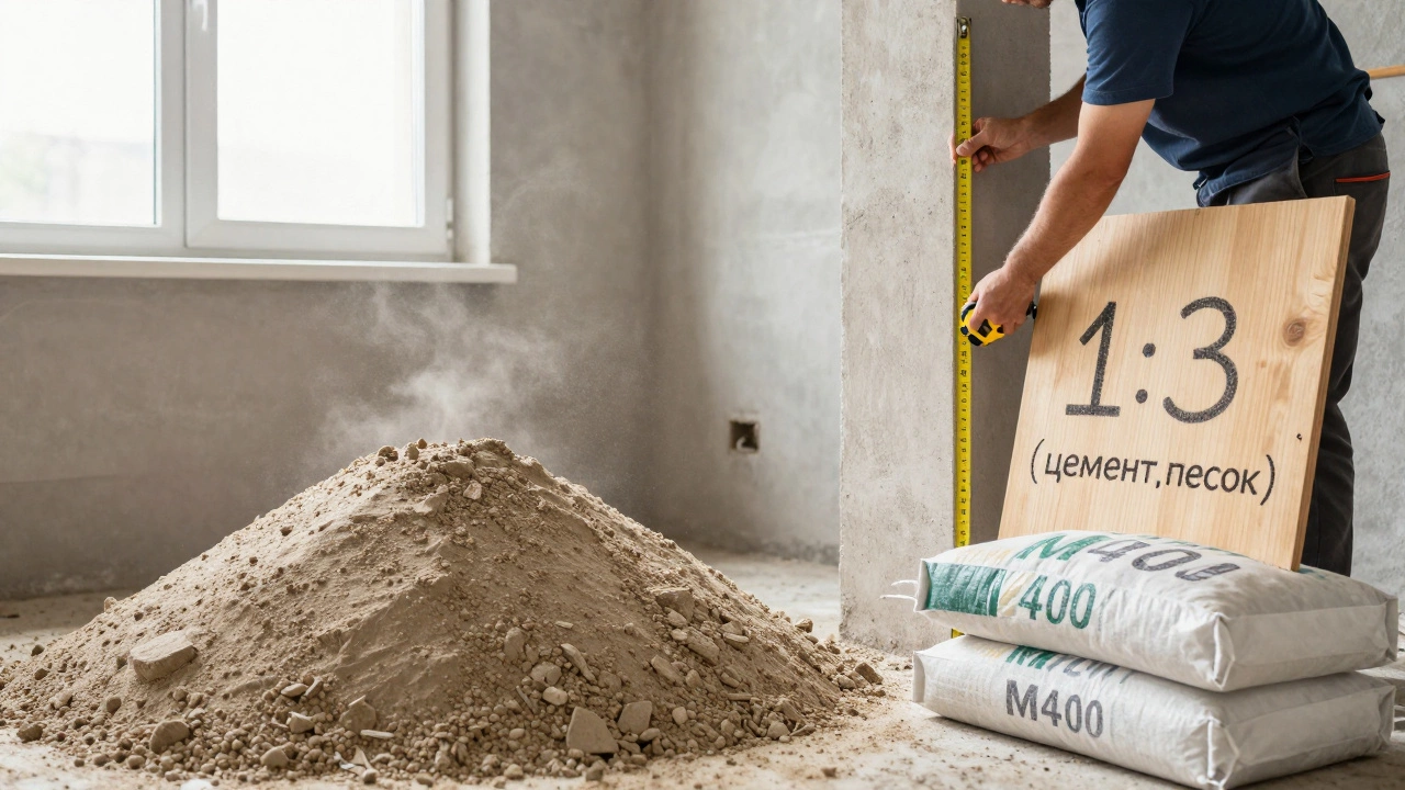 Как рассчитать количество песка и цемента для стяжки пола: точная формула и практические советы