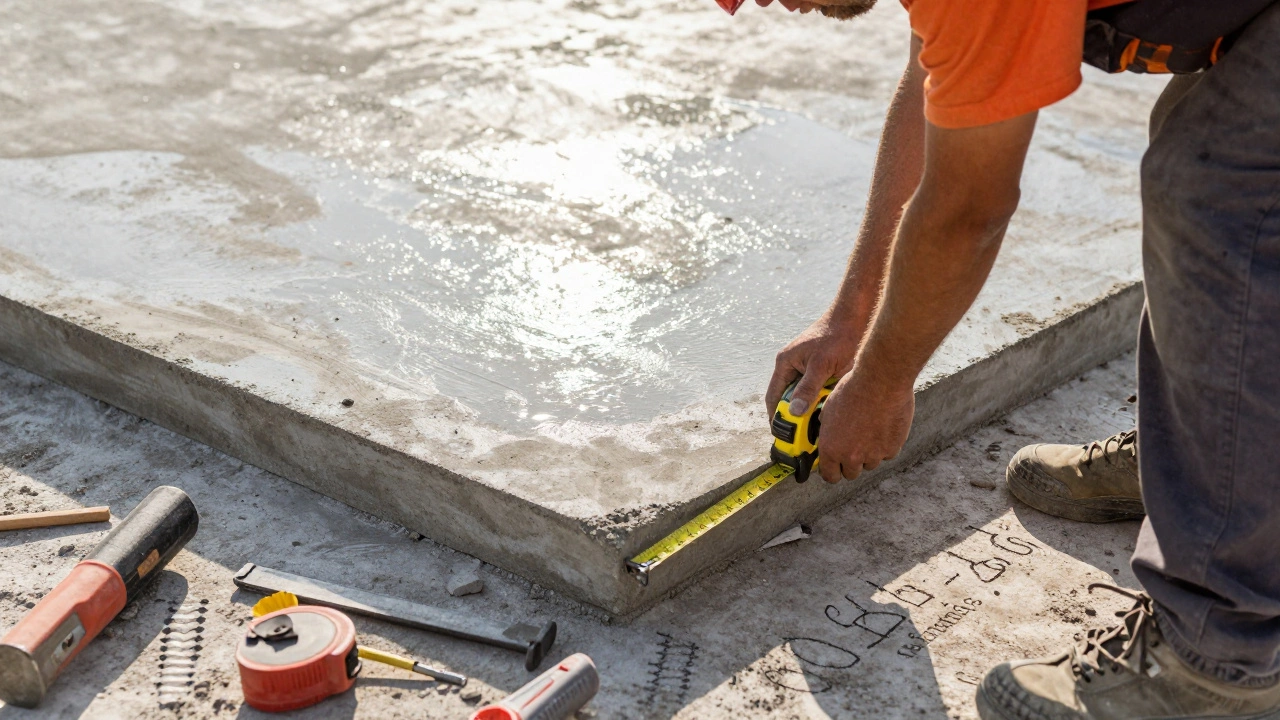 Сколько бетона нужно на 1 квадратный метр: точный расчет по толщине и марке