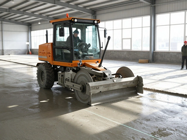 Как называется машина, которая выравнивает бетон: виды и принцип работы