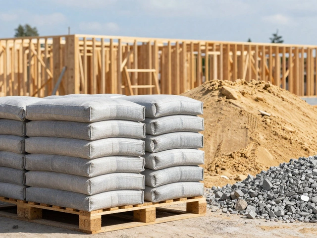 Расчет цемента на 5 кубов бетона: сколько мешков купить и как не ошибиться