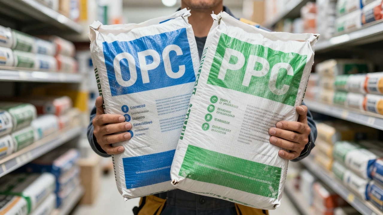 Цемент PPC или OPC: что лучше выбрать для вашего строительства в 2026 году
