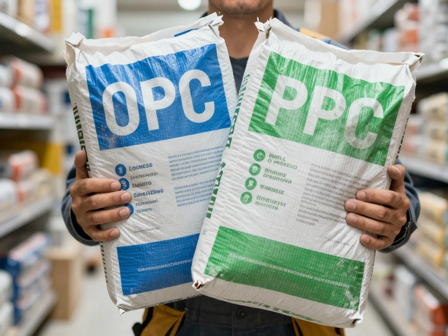 Цемент PPC или OPC: что лучше выбрать для вашего строительства в 2026 году
